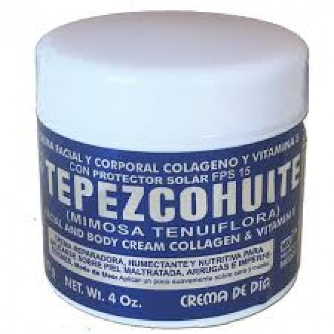 Crema de Tepezcohuite blanca Indio papago